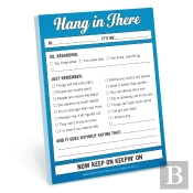 Knock Knock Hang In There Nifty Note