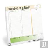 Knock Knock Make A Plan Square Mousepad