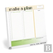 Knock Knock Make A Plan Square Mousepad