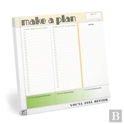 Bertrand.pt - Knock Knock Make A Plan Square Mousepad