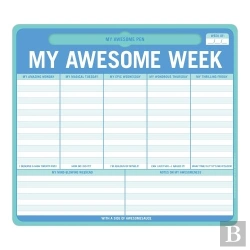 Bertrand.pt - Knock Knock My Awesome Week Pen To Paper Mousepad