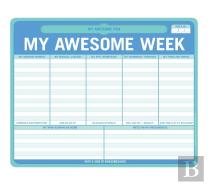 Knock Knock My Awesome Week Pen To Paper Mousepad