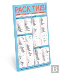 Knock Knock Pack This (Refresh) Classic Pad (Pastel Edition)