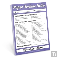 Bertrand.pt - Knock Knock Paper Fortune Teller Nifty Note