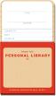 Knock Knock Personal Library Kit Refill