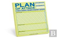 Knock Knock Plan Of Attack Classic Pad (Pastel Edition)