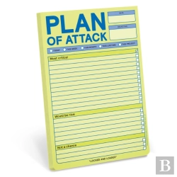 Bertrand.pt - Knock Knock Plan Of Attack Classic Pad (Pastel Edition)