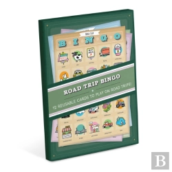Bertrand.pt - Knock Knock Roadtrip Bingo, 12 Reusable Cards For Road Trips
