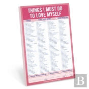 Knock Knock Things I Must Do To Love Myself Pad