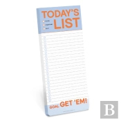 Knock Knock Todayâ€™S List Make-A-List Pads