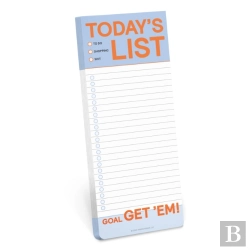 Bertrand.pt - Knock Knock Todayâ€™S List Make-A-List Pads