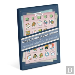 Bertrand.pt - Knock Knock Work-From-Home Bingo, 12 Reusable Cards To Play On Road Trips