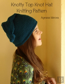 Bertrand.pt - Knotty Top Knot Hat Knitting Pattern