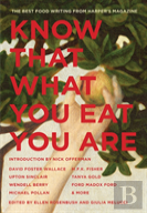 Know That What You Eat You Are