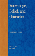 Knowledge, Belief, And Character