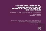 Knowledge, Education, And Cultural Change