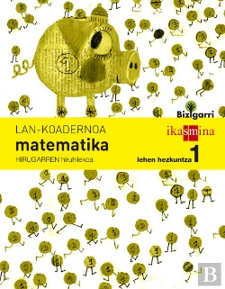 Bertrand.pt - Koadernoa Matematika. Lehen Hezkuntza 1, 3 Hiruhilekoa. Bizigarri