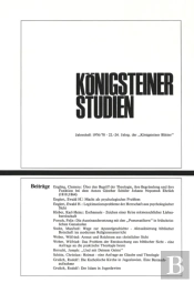 Koenigsteiner Studien