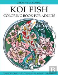 Koi Fish Coloring Book For Adults