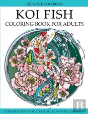 Koi Fish Coloring Book For Adults