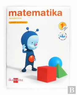 Bertrand.pt - Konektatu Pupirekin, Matematika, 1 Lehen Hezkuntza. 1 Hiruhilekoa. Koadernoa