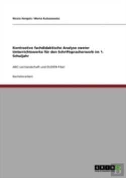 Bertrand.pt - Kontrastive Fachdidaktische Analyse Zweier Unterrichtswerke  Fur Den Schriftspracherwerb Im 1. Schuljahr