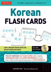 Korean Flash Cards Kit