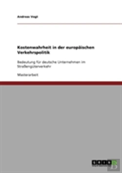 Bertrand.pt - Kostenwahrheit In Der Europaischen Verkehrspolitik