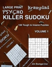 Krazydad Large Print Psycho Killer Sudok