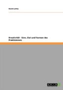 Kreativitaã‚Â¤T - Sinn, Ziel Und Formen Des Praktizierens