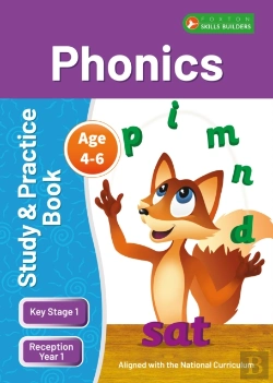 Bertrand.pt - Ks1 Phonics Study & Practice Book For Ages 4-6 (Reception -Year 1) Perfect For Learning At Home Or Use In The Classroom