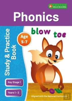 Bertrand.pt - Ks1 Phonics Study & Practice Book For Ages 5-7 (Years 1-2) Perfect For Learning At Home Or Use In The Classroom