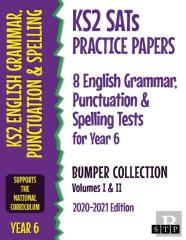 Ks2 Sats Practice Papers 8 English Grammar, Punctuation And Spelling Tests For Year 6 Bumper Collection