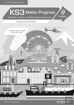 Bertrand.pt - Ks3 Maths Progress Progression Workbook Theta 3