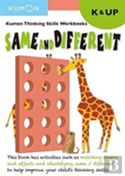 Kumon Thinking Skills Workbooks K: Same And Different