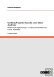 Kundenzufriedenheitsstudie Einer Kolner Apotheke