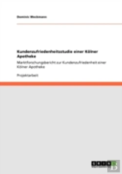 Bertrand.pt - Kundenzufriedenheitsstudie Einer Kolner Apotheke