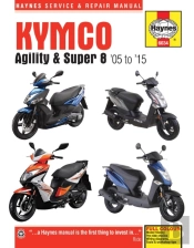 Kymco Agility & Super 8 Scooters (05 - 15)