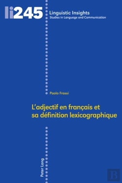 Bertrand.pt - L’Adjectif En Français Et Sa Définition Lexicographique