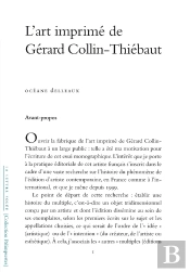 L' Art Imprimé De Gérard Collin-Thiébaut