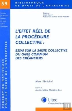 Bertrand.pt - L Effet Reel De La Procedure Collective
