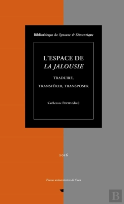 Bertrand.pt - L' Espace De La Jalousie : Traduire, Transférer, Transposer