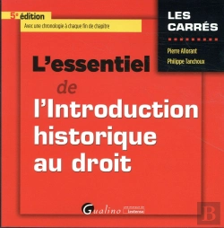 Bertrand.pt - L Essentiel De L Introduction Historique Au Droit 5eme Edition