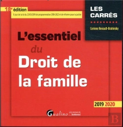 Bertrand.pt - L Essentiel Du Droit De La Famille - 18eme Edition - Integre Les Dispositions De La Loi Du 23mars 20