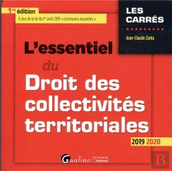 Bertrand.pt - L Essentiel Du Droit Des Collectivites Territoriales