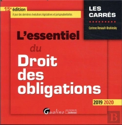 Bertrand.pt - L Essentiel Du Droit Des Obligations - 15eme Edition - Integre Les Dispositions De La Loi Du 23mars