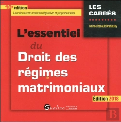 Bertrand.pt - L Essentiel Du Droit Des Regimes Matrimoniaux 10eme Edition
