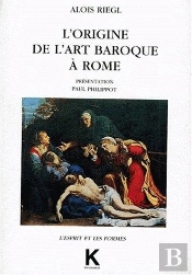 L' Origine De L'Art Baroque A Rome - Tirage 2005
