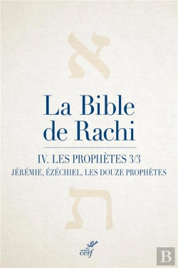 Bertrand.pt - La Bible De Rachi Tome 4 : Les Prophètes, Partie 3 : Jérémie, Ézéchiel, Les Douze Prophètes