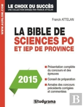 La Bible De Sciences Po Paris Et Iep De Province